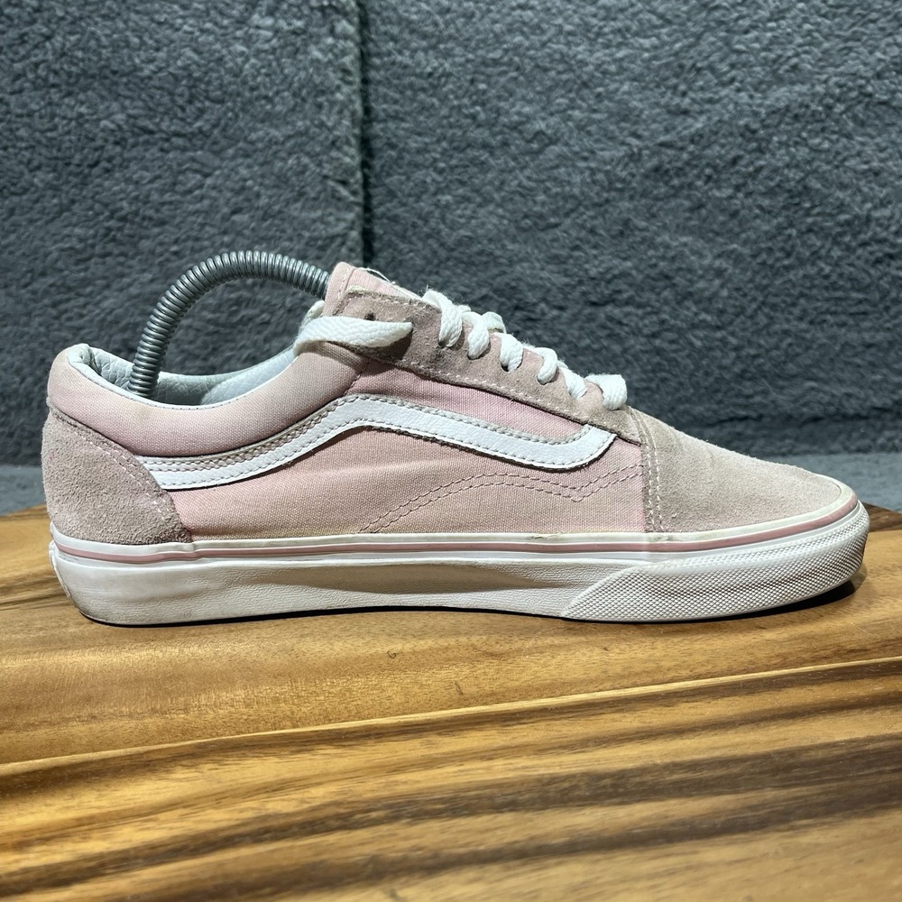 Vans Of The Wall Old‎ Skool Rose Pink Shoes Sneakers Mens 8.5 Women's 10 - Picture 8 of 12